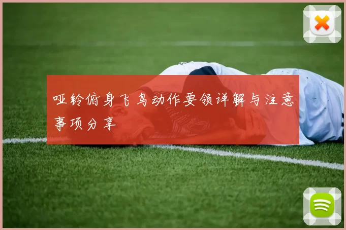 哑铃俯身飞鸟动作要领详解与注意事项分享